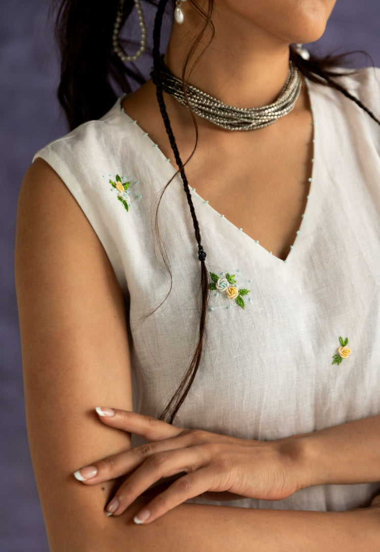 Zen Garden Dress - Pure Linen