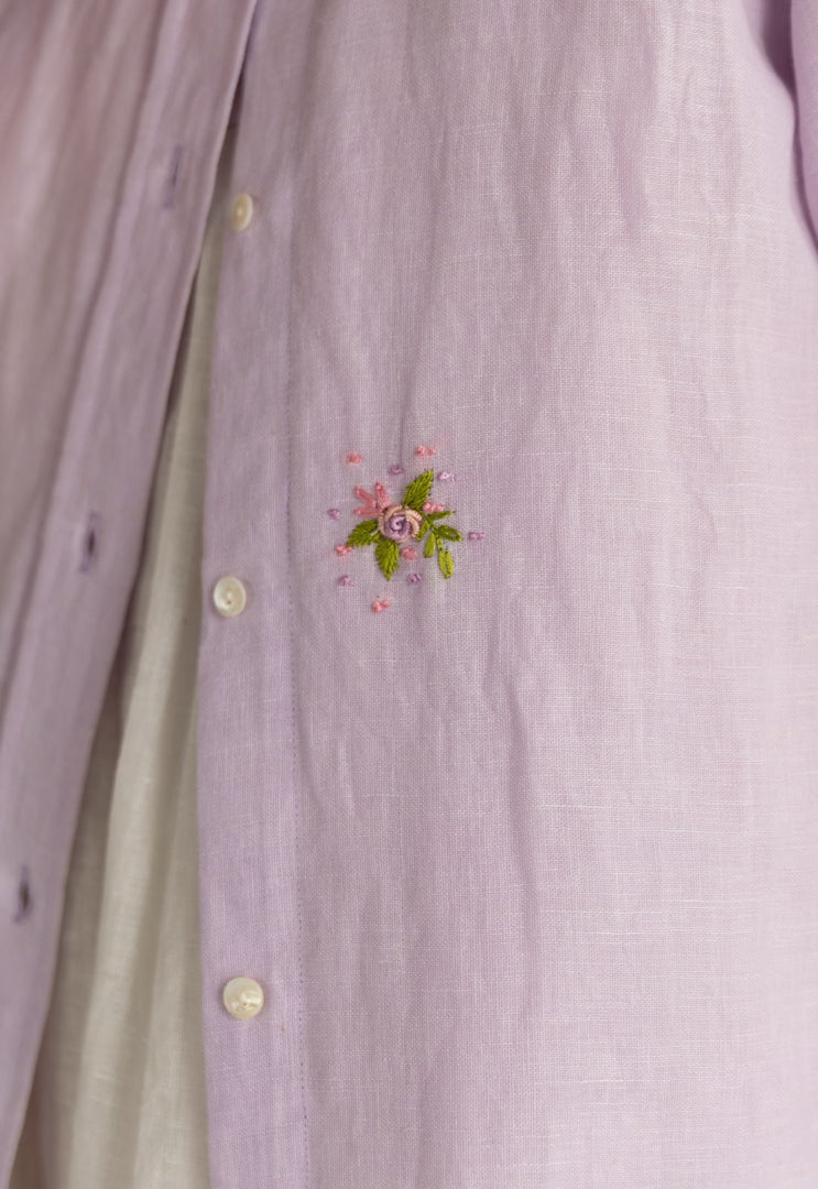 Horizon Shirt Dress - Pure Linen