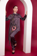 Load image into Gallery viewer, Glided Soiree Cocktail shirt Co-Ord set
