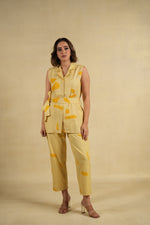 Load image into Gallery viewer, Abstract Sunshine Coord Set - Handwoven Organic Cotton
